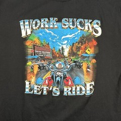 Alstyle Apparel Hot Leathers Motorcycle Biker Shirt Adult Mens Large Black CA