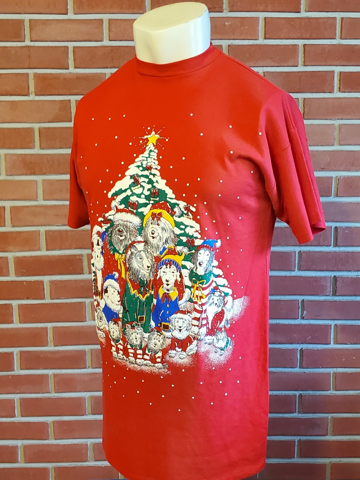 Chistmas / in July Dogs Vintage Single Stitch T-Shirt One Size Fits All (Long) gallery