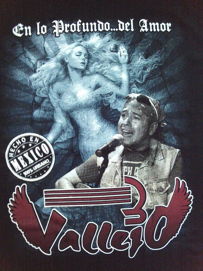 3 VALLEJO SHIRT,EL TRI ROCK URBANO INTERPUESTO LIRAN ROLL BANDA BOSTIK TEX TEX gallery