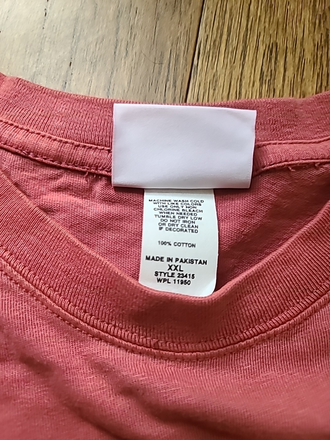 Nantucket Beach Permit 26, Long Sleeve Scarlet Color W/white. Size XXL gallery