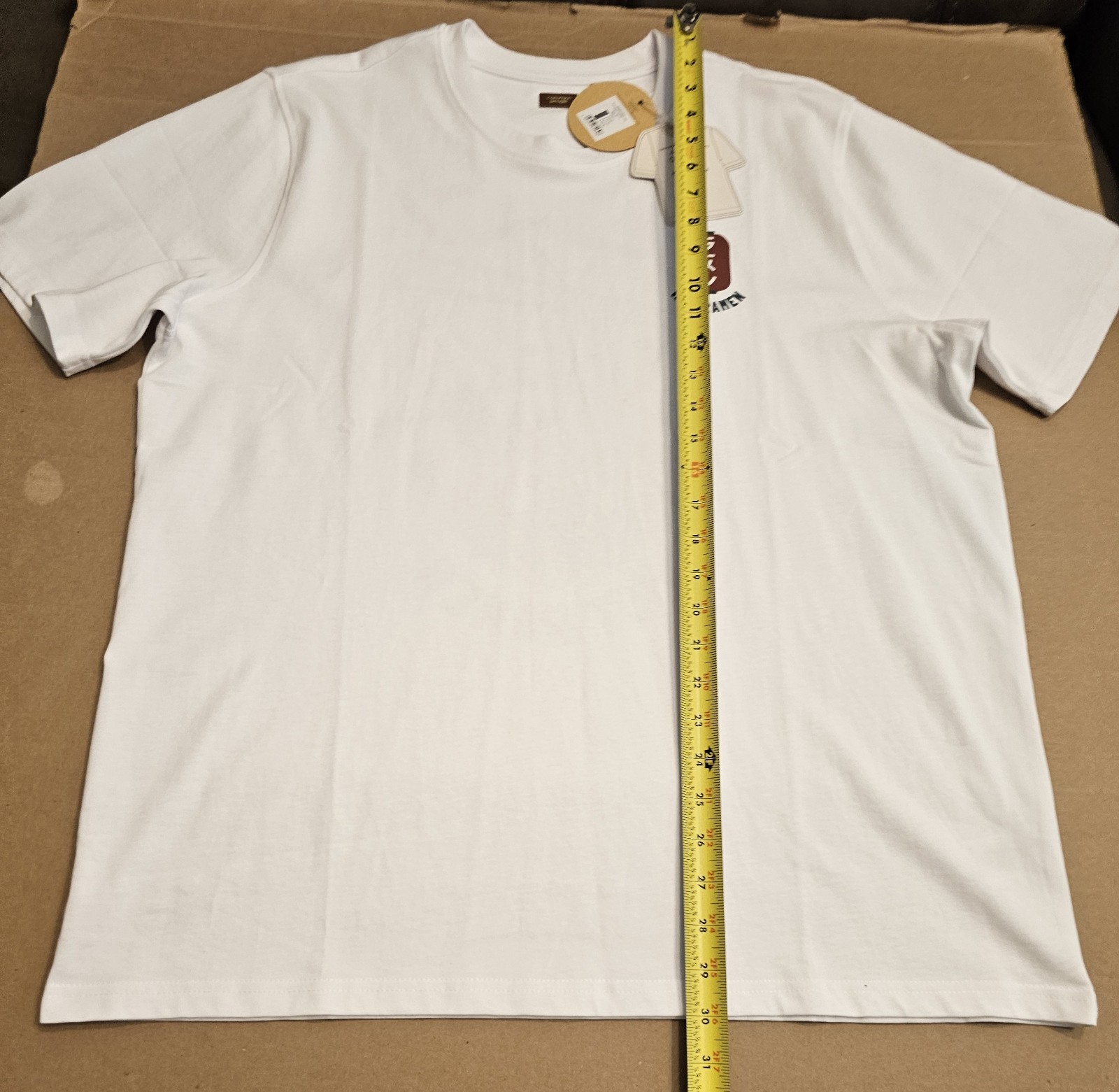 NWT Common People HOT RAMEN 100% COTTON TSHIRT XL WHITE gallery