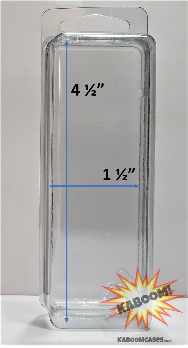 Star Wars loose action figure blister case protective clamshell display 3 3/4