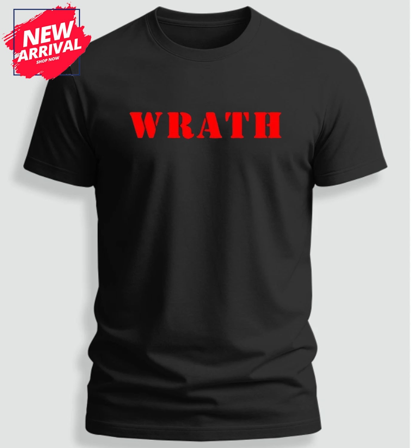 Wrath Natural Selection Red Logo T-Shirt Gifts - USA Size S-5XL gallery
