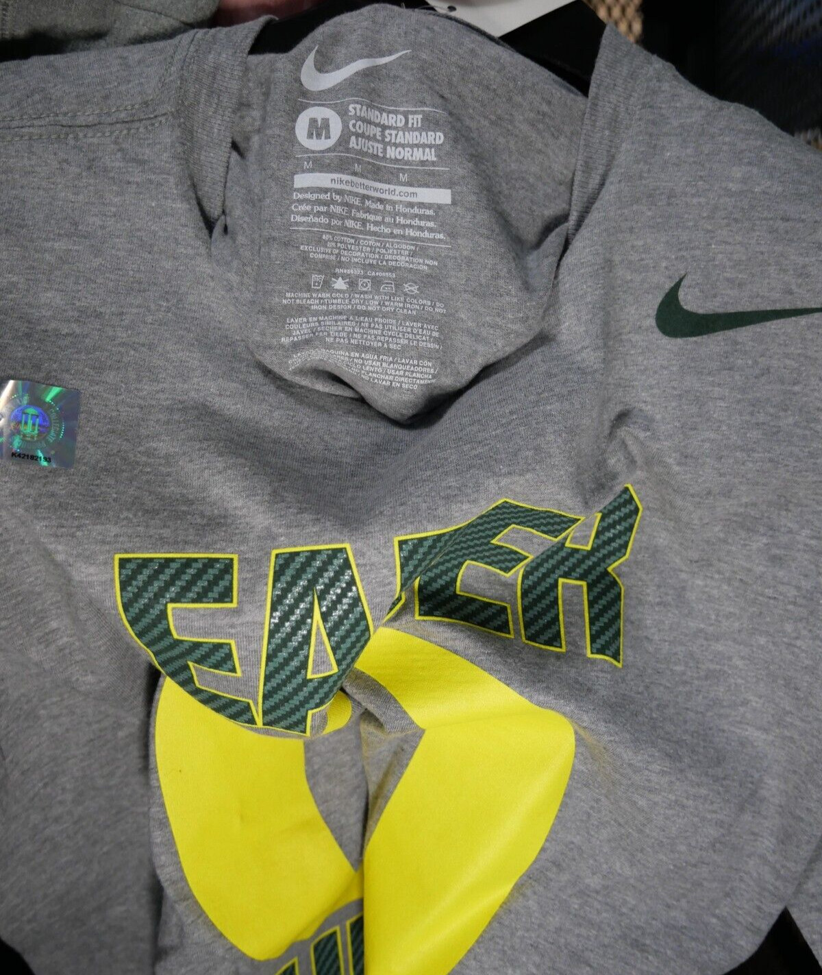 Oregon Ducks Leader Of The Pac 2011 Pac-12 Champions Nike Long Sleeve T-Shirt M gallery
