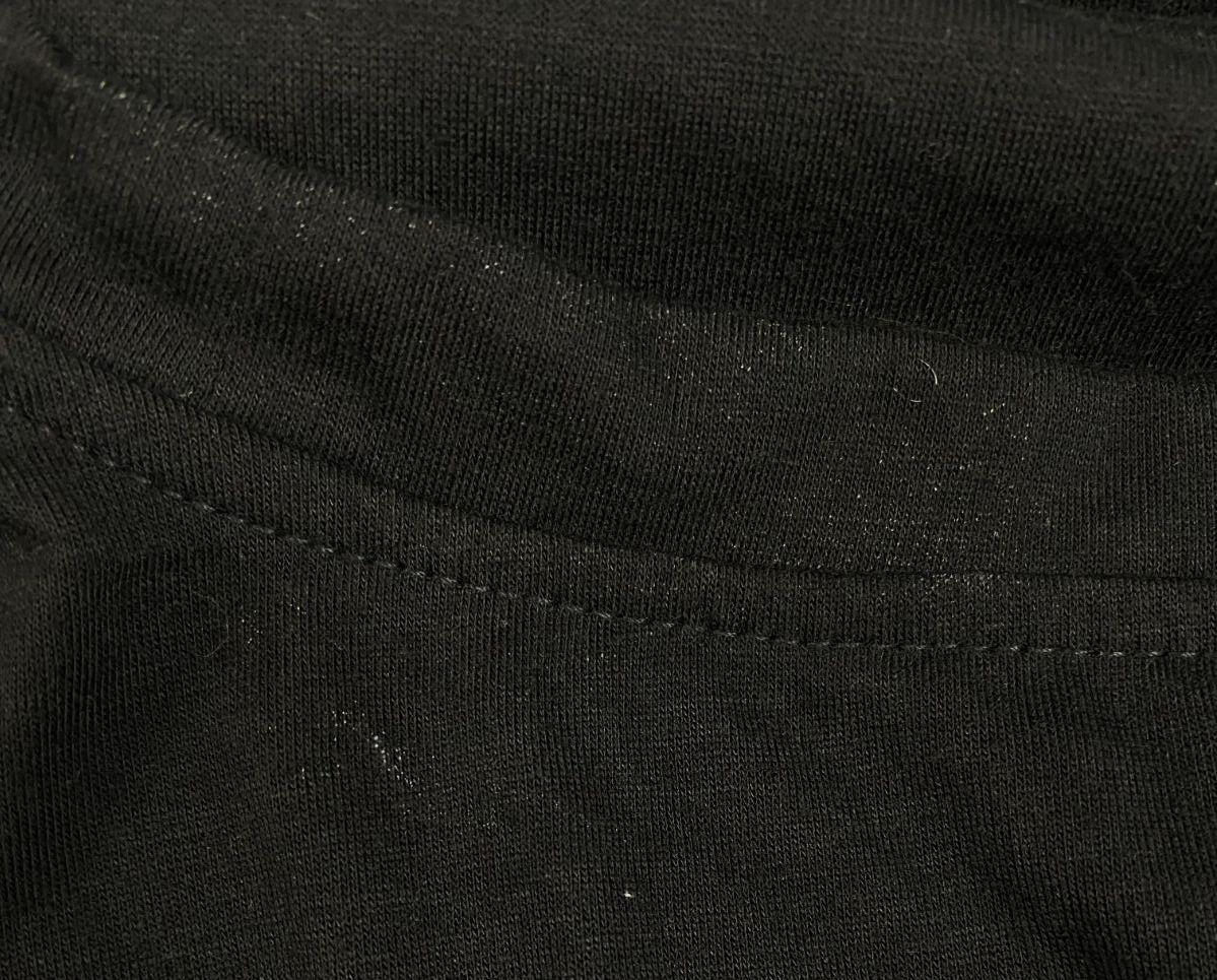 Perry Ellis Men's Black Long-Sleeve Stretch Crewneck Shirt Top Size L gallery