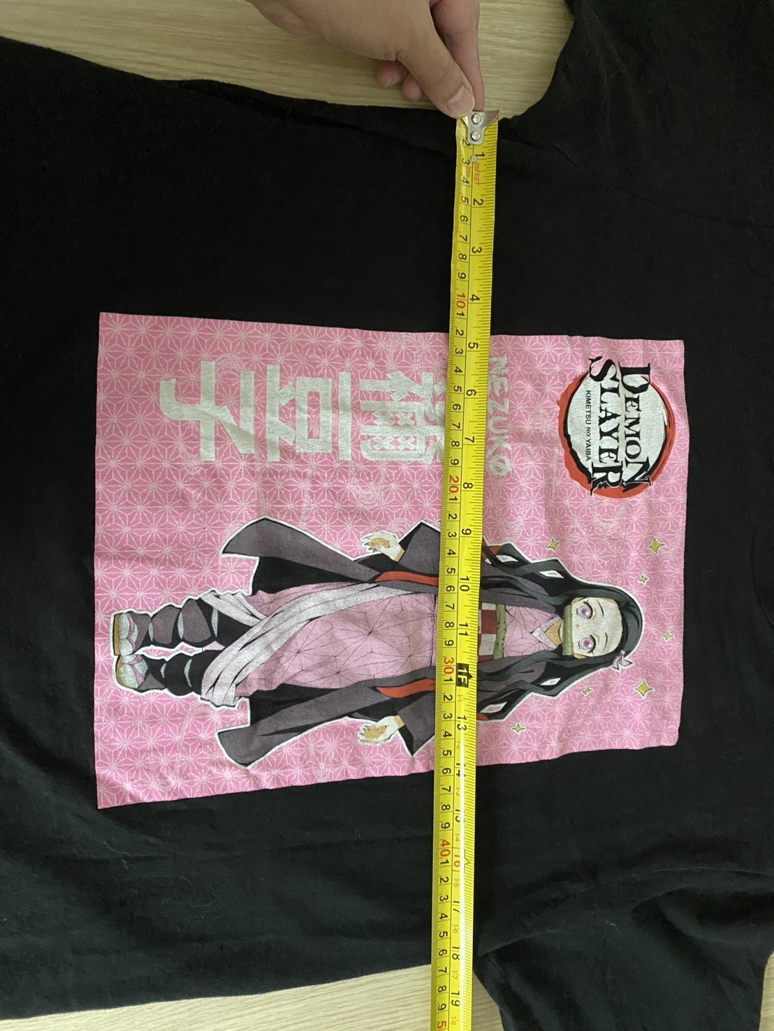 Nezuko Demon Slayer Shirt Black Size Medium – Anime Graphic Tee gallery