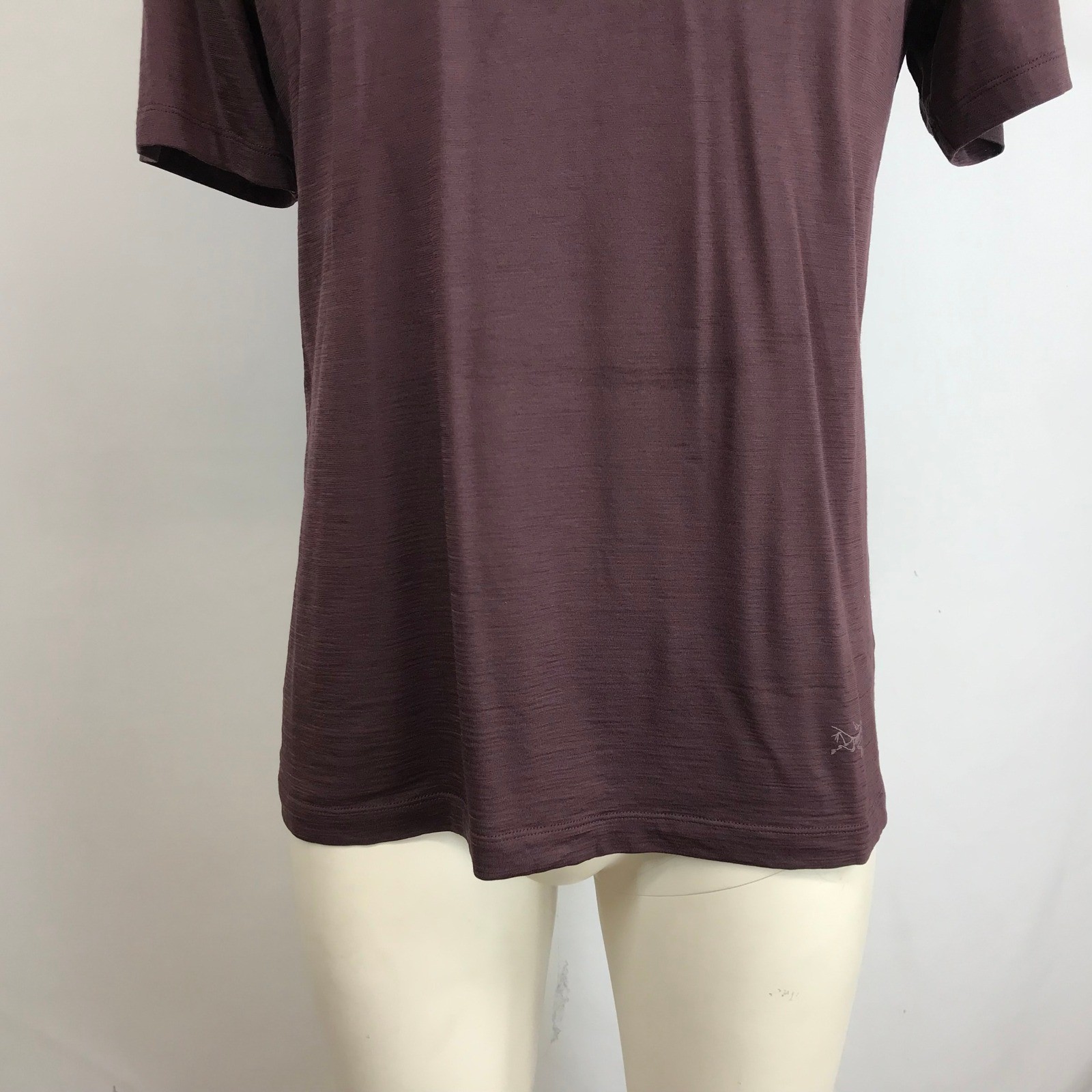 ARCTERYX Mens Short Sleeve T Shirt Burgundy Performance Tee Athletic Casual gallery