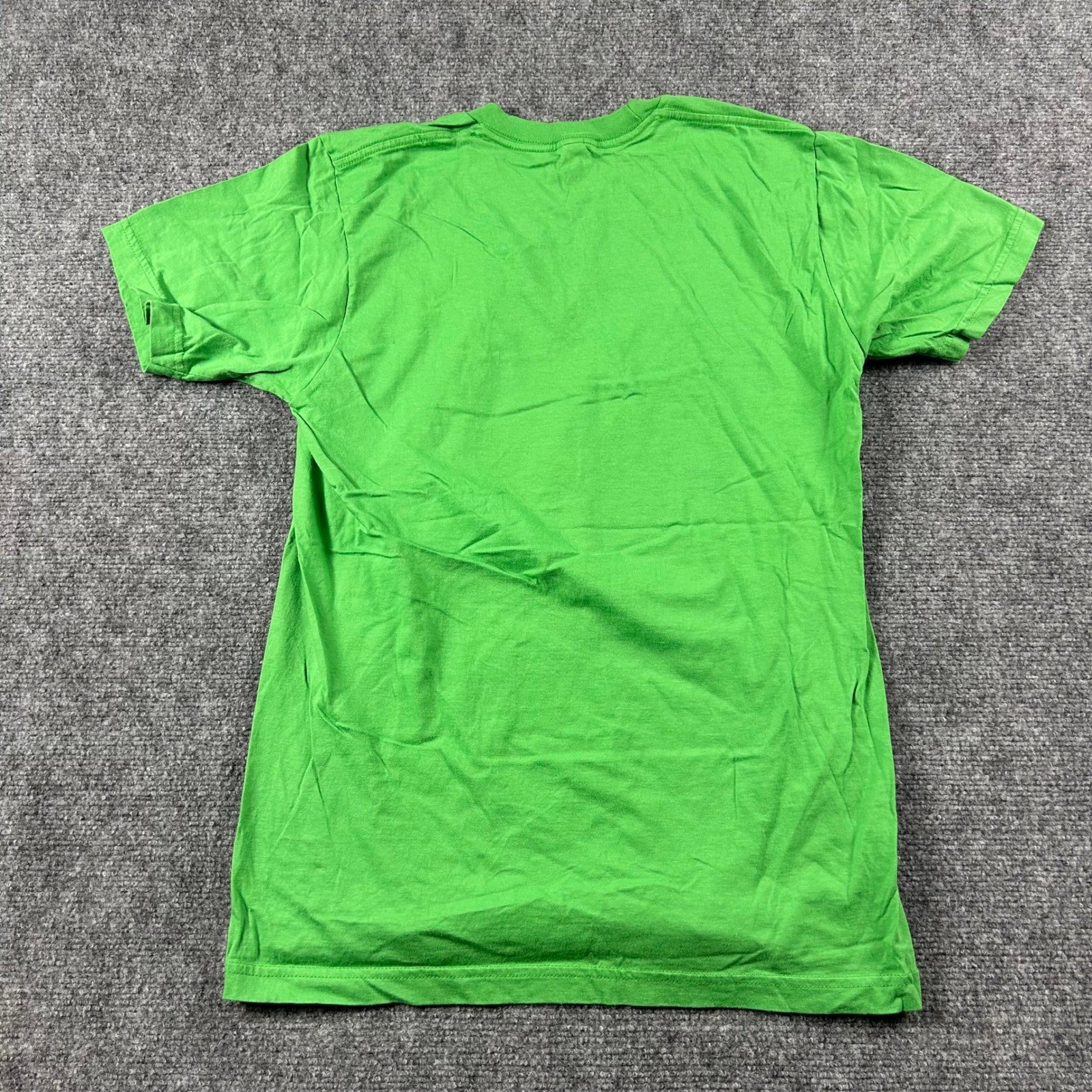 Apple T-Shirt Mens Medium Green American Apparel Logo Tech Promo Tee gallery