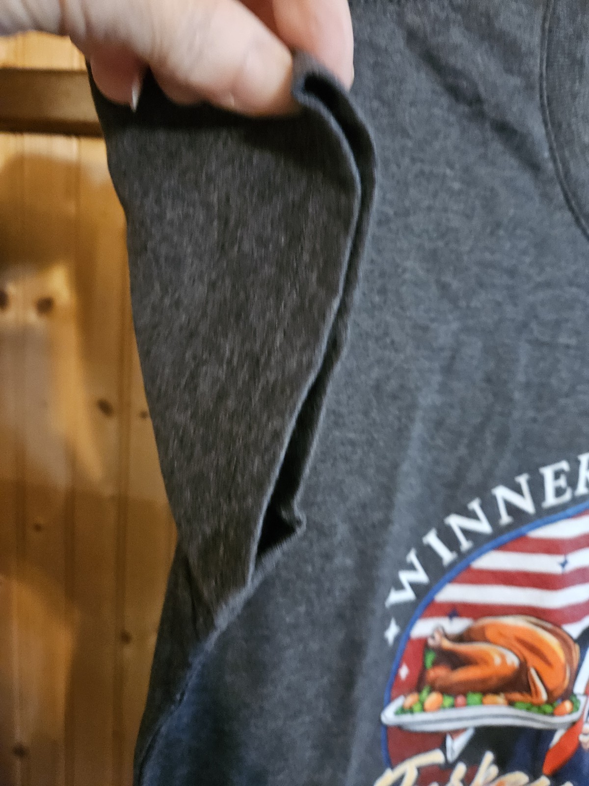 Pres Trump T Shirt Sz Sm Short Slv Winner Winner Turkey Dinner New NT 13912☆ gallery
