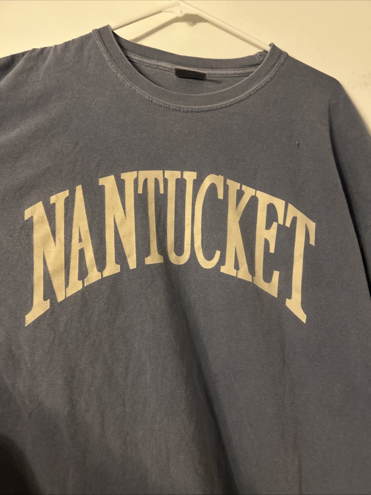 VTG NANTUCKET ISLAND MENS 2XL CAPE COD BLUE T-SHIRT COMFORT COLORS GUC gallery