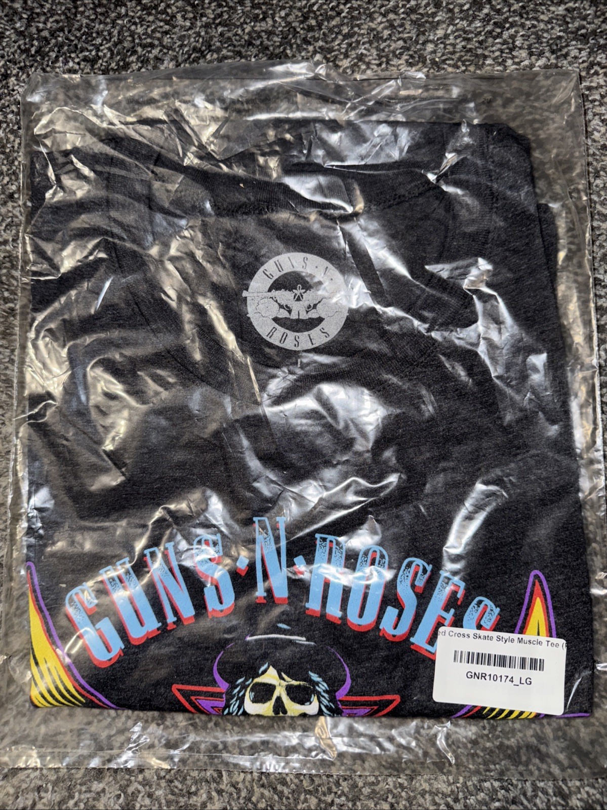 Guns N’ Roses Official Merchandise Classic Est 1985 Logo Tank T Shirt Large NEW gallery