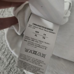 Off White Bart Simpson T-shirt 2013 Virgil Abloh Cartoon Size XL Distressed