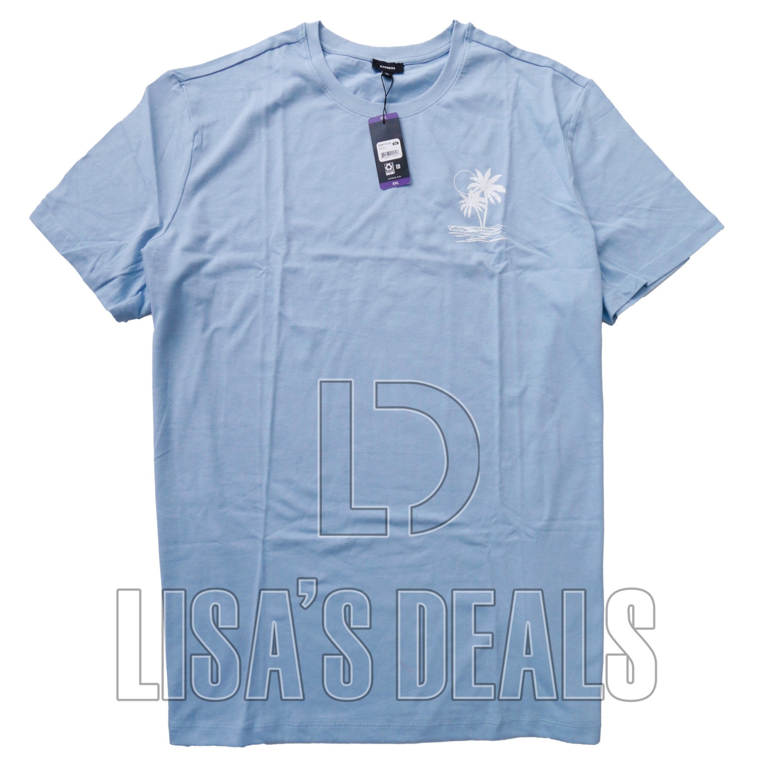 Express Men’s Short Sleeve Soft Cotton Comfortable Crew Neck Graphic Tee
