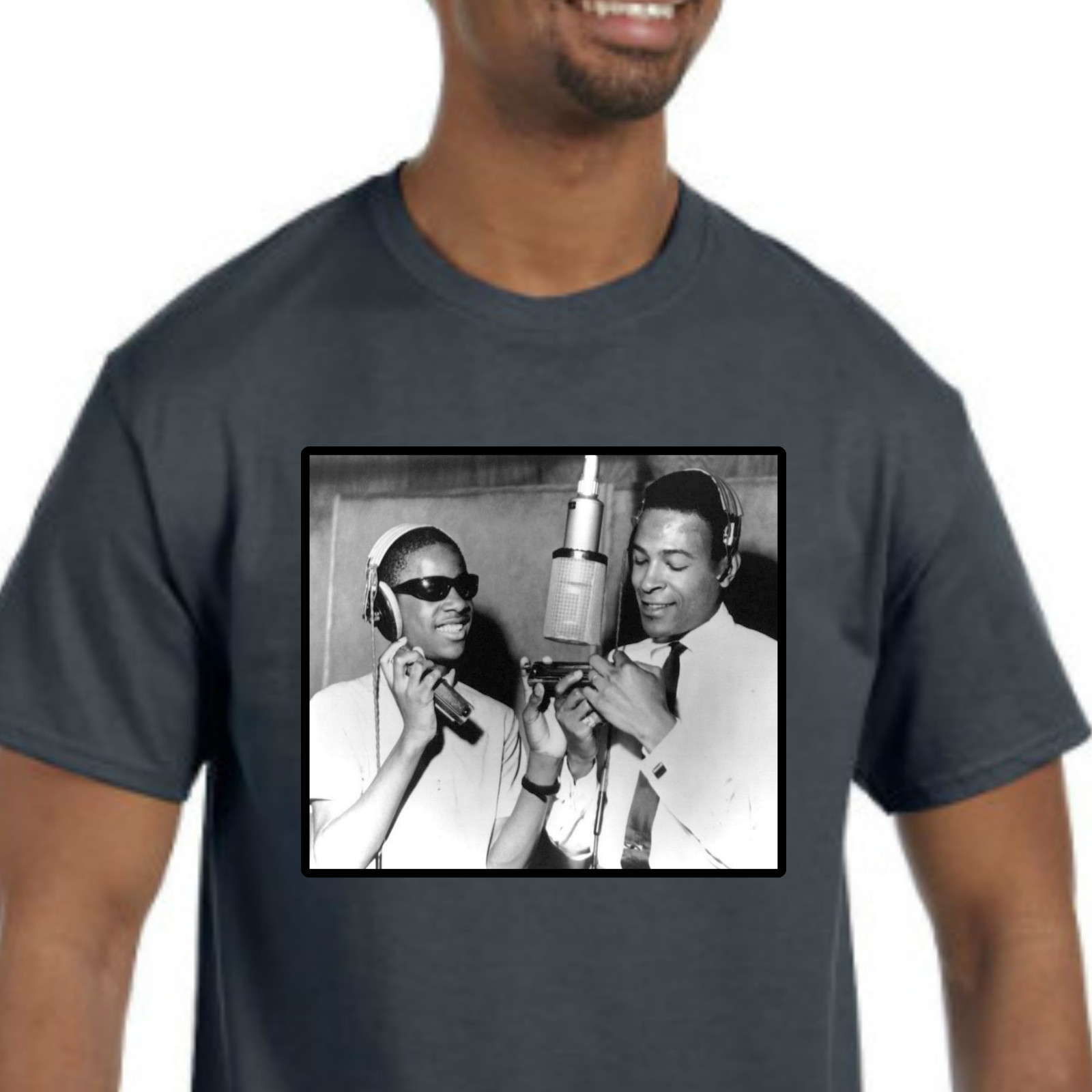 Stevie Wonder / Marvin Gaye T-Shirt NEW (NWT) *Pick your color & size* gallery