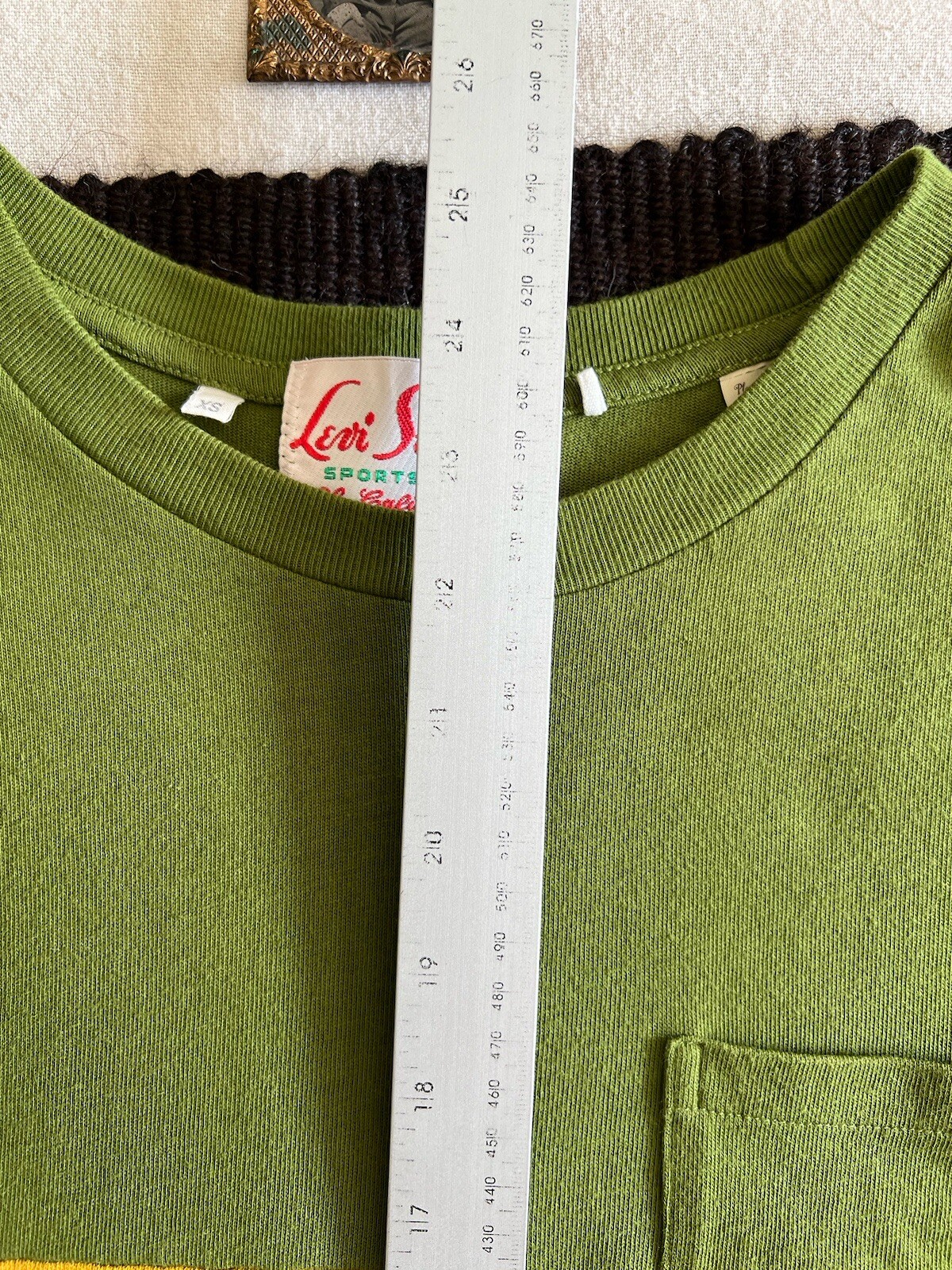 LVC 50s Sportswear T-Shirt XS Levi's Vintage Clothing New Single Stitch BNWOT gallery