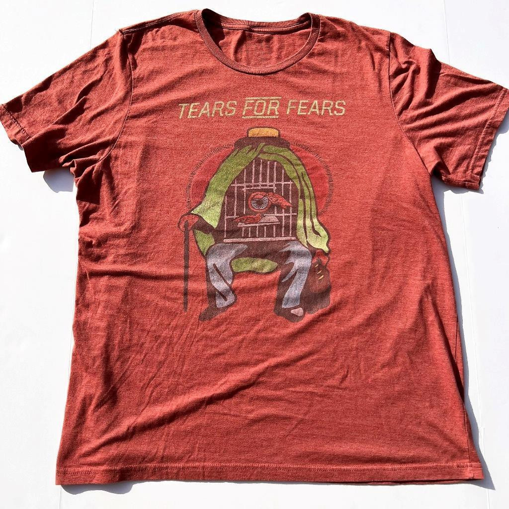 Tears For Fears Band Gift For Fan Red S-2345XL Unisex T-Shirt MD82