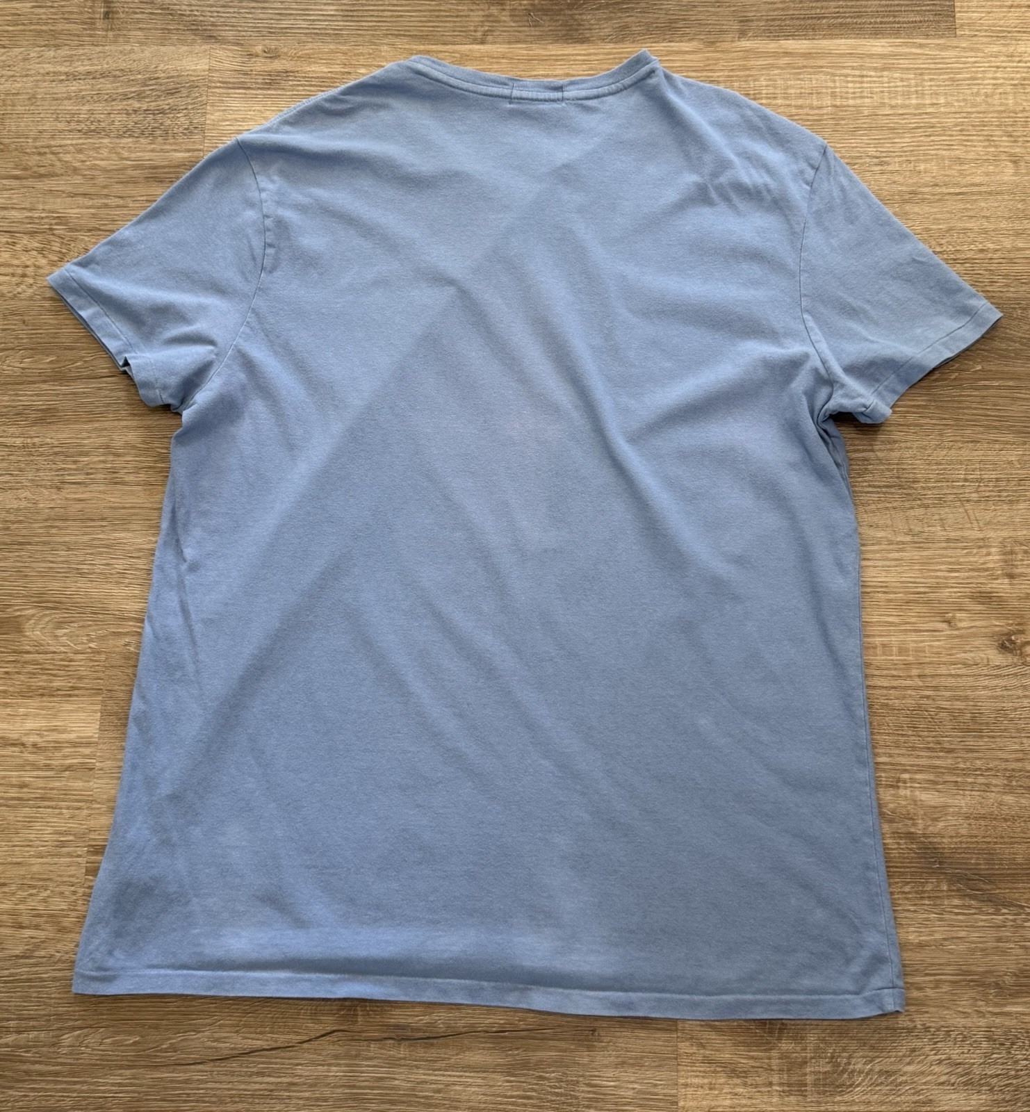 Ralph Lauren Polo Bear Tee Shirt Short Sleeve Sky Blue Beach Sandals Ball Men XL gallery