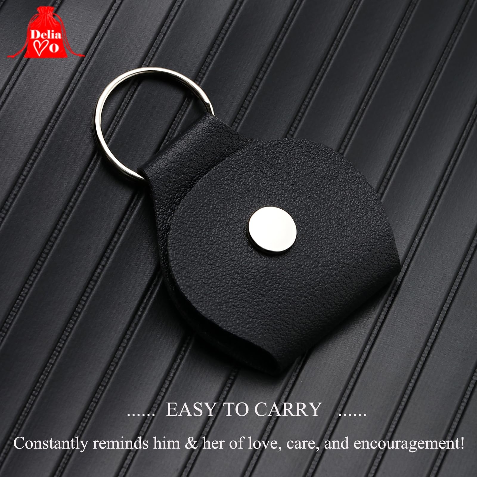 Pocket Hug Token Keychain for Women & Men - Inspirational Gifts for Him & Her - gallery
