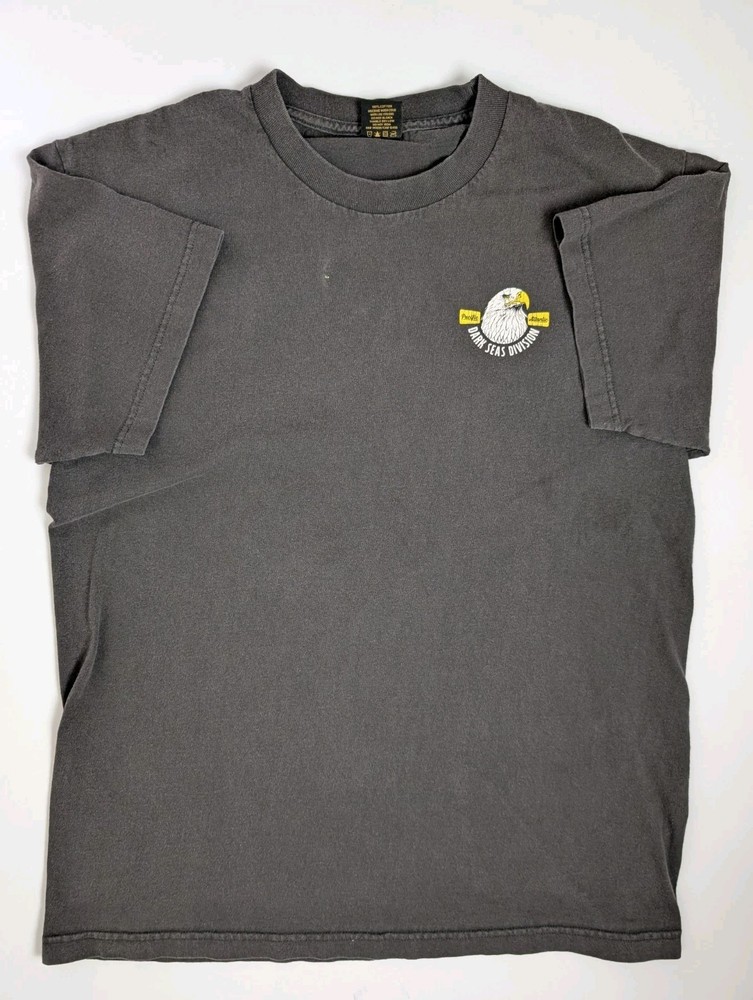 Dark Seas Division Eagle Graphic Tee Superior Quality Pacific Atlantic L