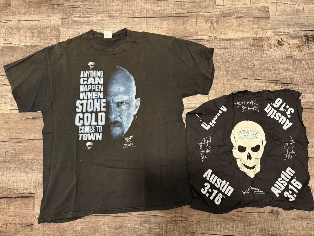 WWF WWE Stone Cold Hell Raiser Vintage 90s Shirt Attitude Era Wrestling