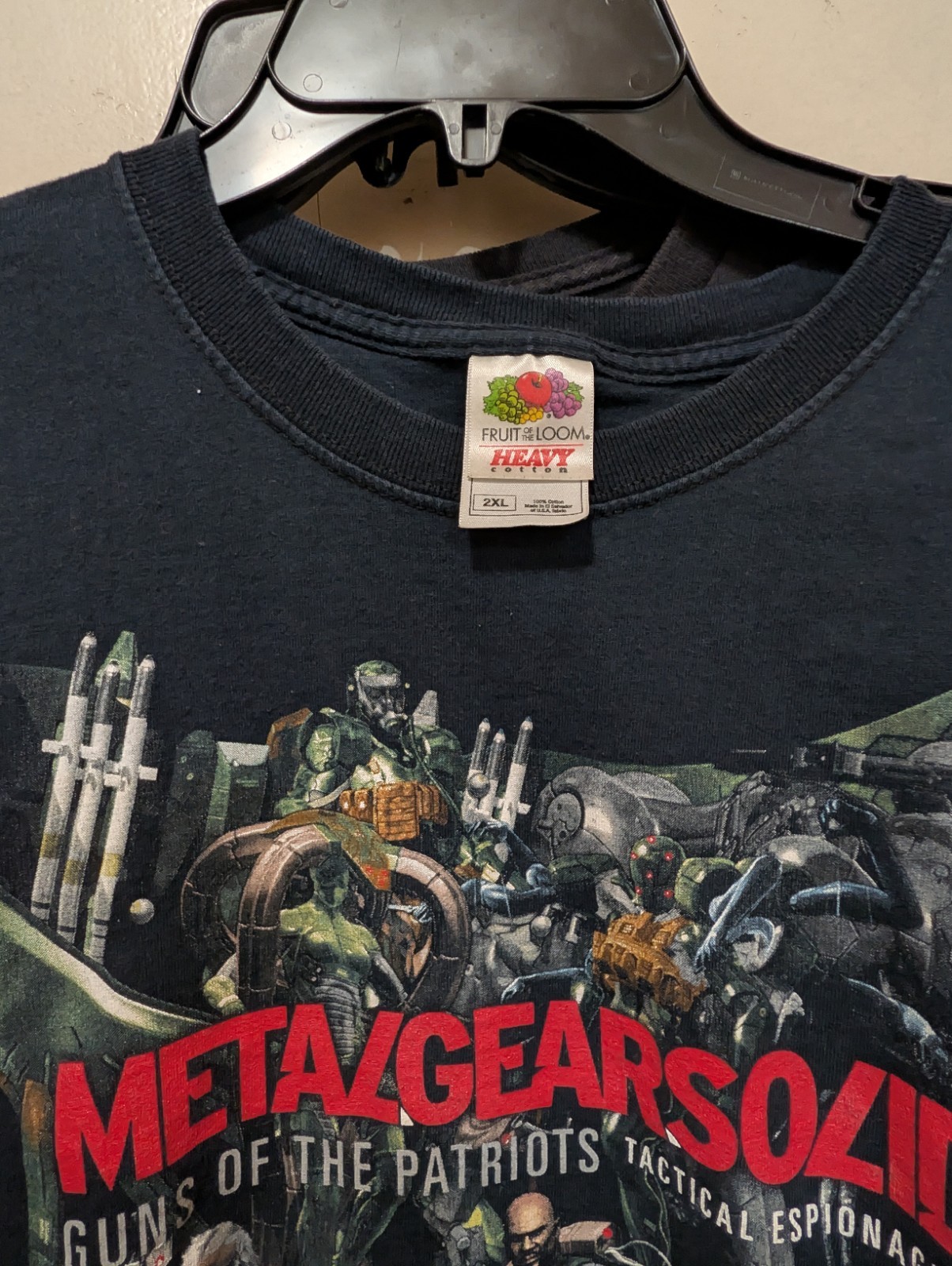 Metal Gear Solid 4 & MG Rising Vintage T-shirts (2XL & XL) gallery
