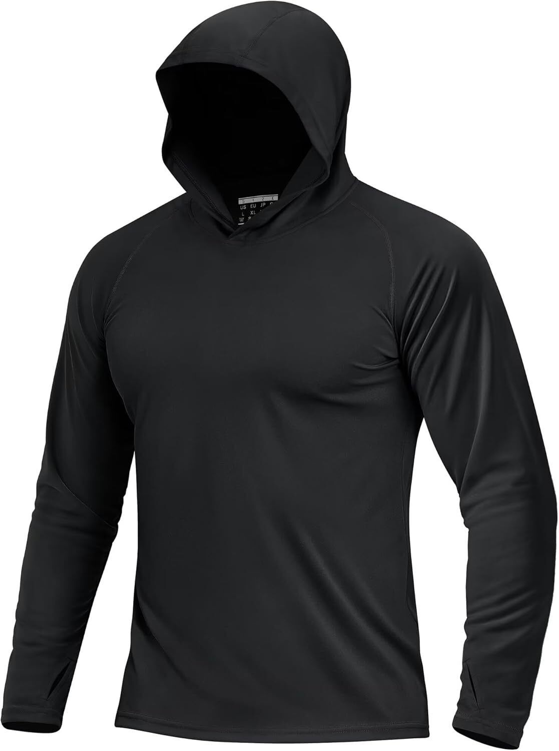 Men's UPF 50+ Sun Protection Hoodie Lightweight Long Sleeve Fishing Hiking Shirt gallery