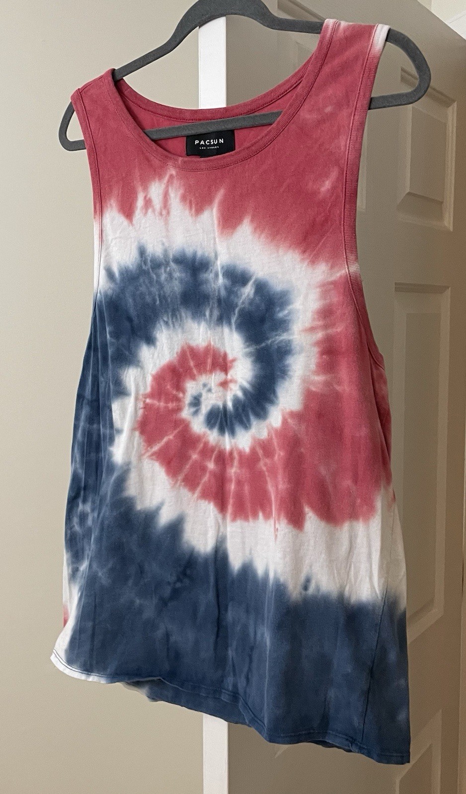 PacSun Shirt Vintage y2k Tee Tank Pullover USA Tie Dye Coastal Men's Medium gallery