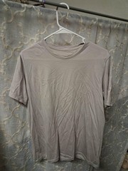 Wool& Prince Signature Crew Neck Tee Men’s Size L Gray