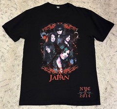 X JAPAN 2014 MSG Concert Tee Small New York RARE Rock Band Shirt Madison Square