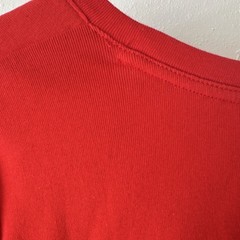 St. John’s Bay Essential Tee Men’s XXL V-Neck Short Sleeve Solid Red Cotton Knit