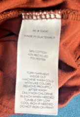 Alpine Design XL Camping Graphic Tee Burnt Orange Bear Forest Camp Shirt