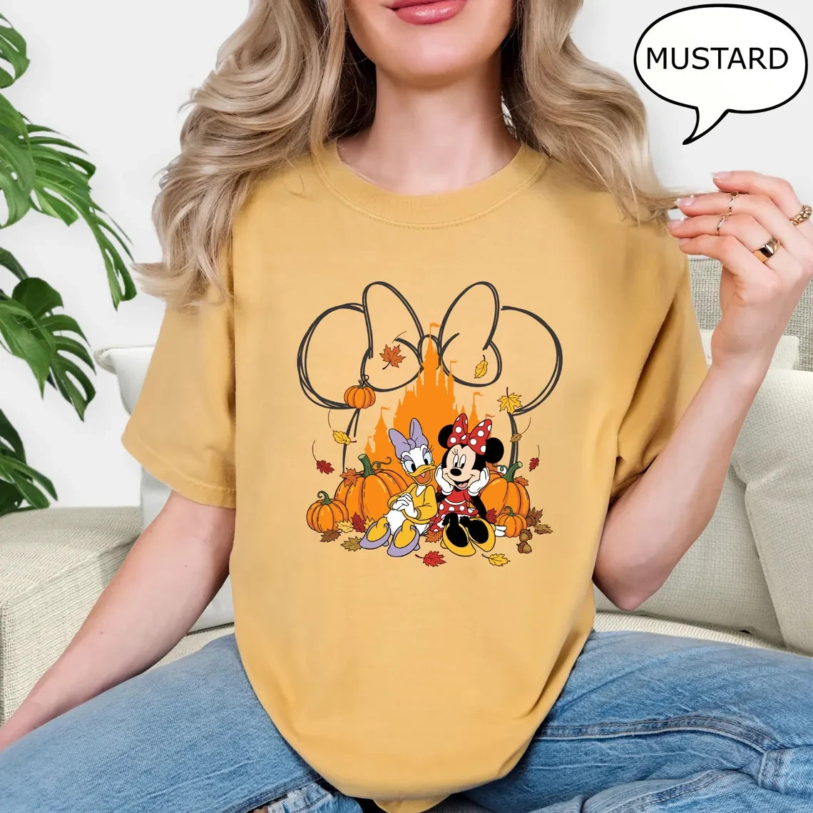 Comfort Colors® Disney Daisy and Minnie Halloween T-Shirt, Besties Halloween Shi gallery