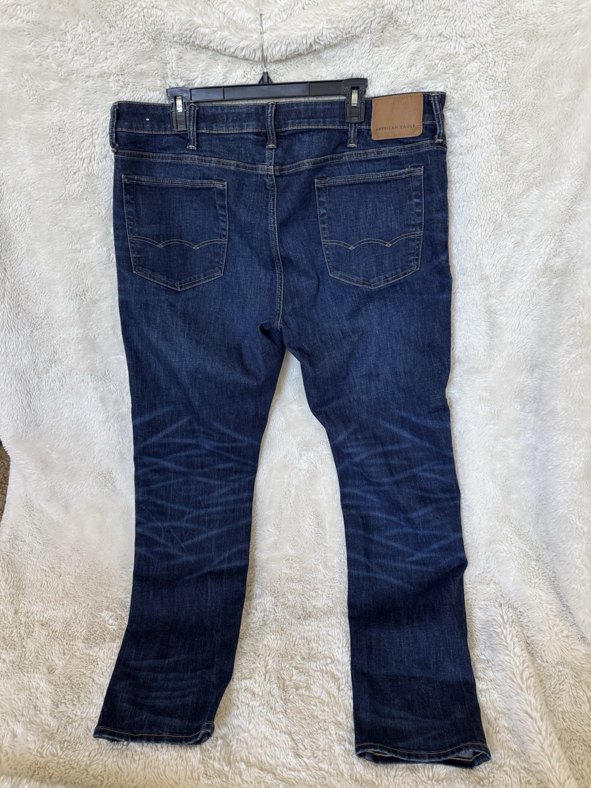 American Eagle Men’s Jeans Blue Dark Wash Stretch Mid Rise 5-Pocket gallery