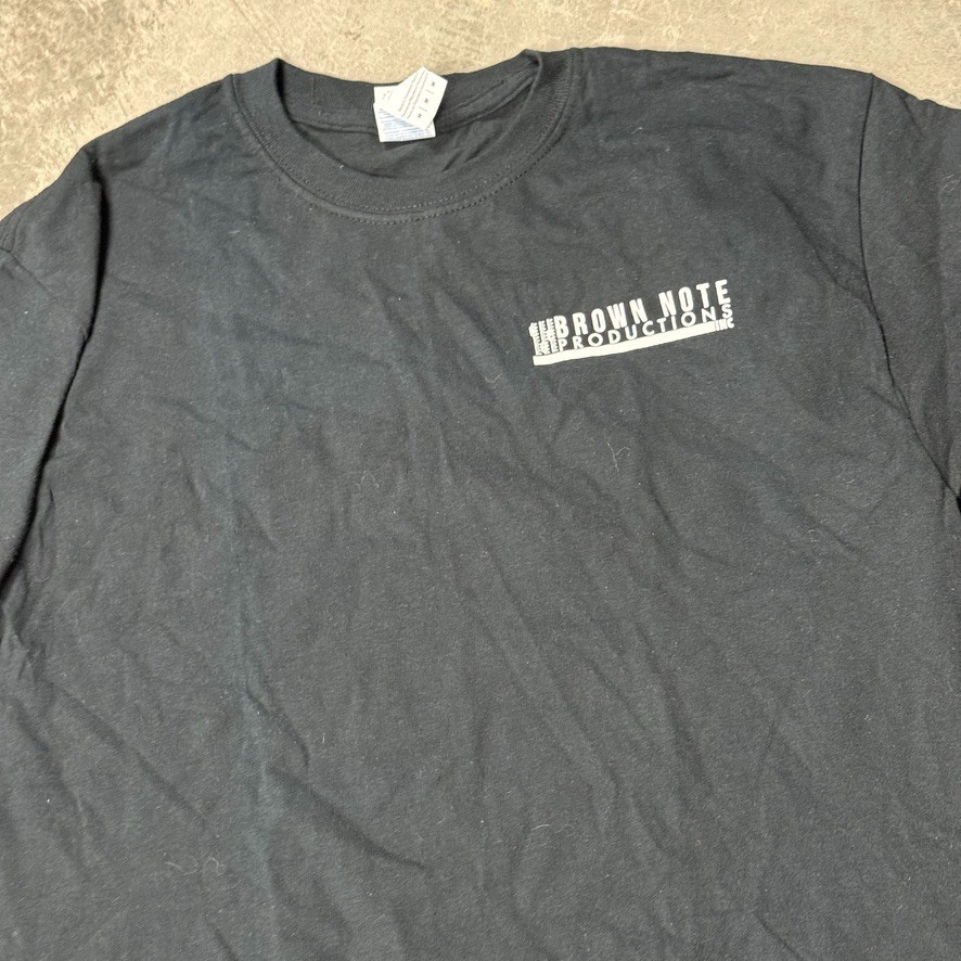 Red Rocks Crew In Brown Note Productions T Shirt Colorado Black M gallery
