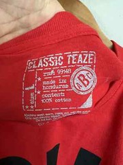 Classic Teaze – John 3:16 True Story Unisex Red Large Christian T-Shirt