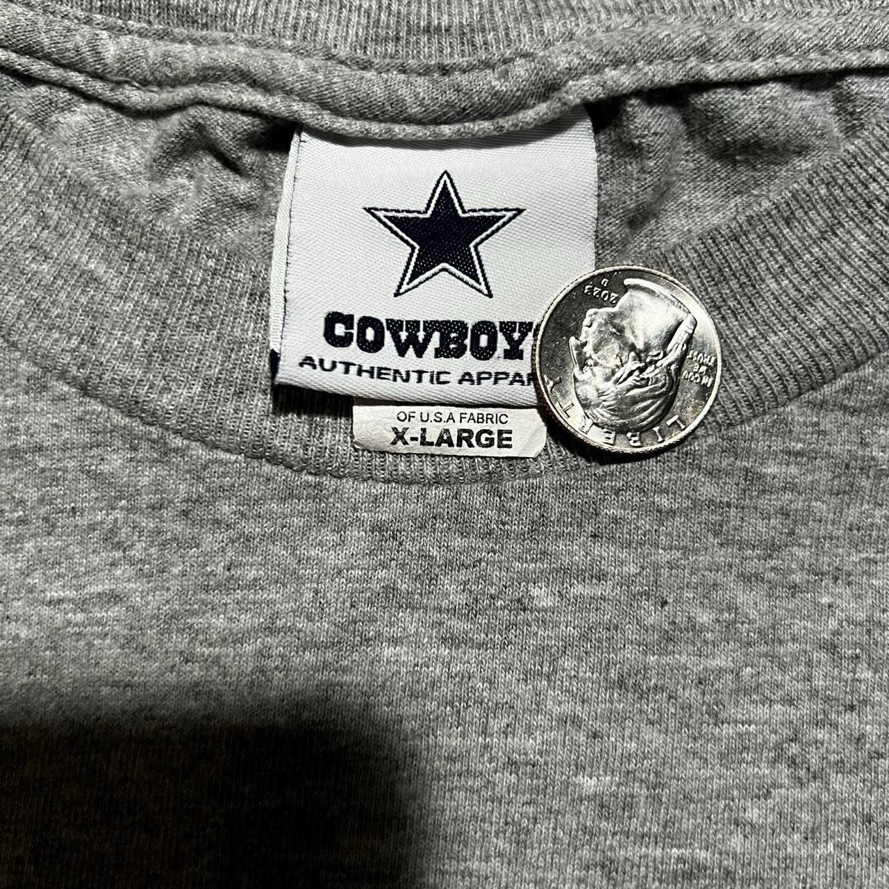 Vintage Dallas Cowboys NFL Gray Long Sleeve T-Shirt Size XL gallery