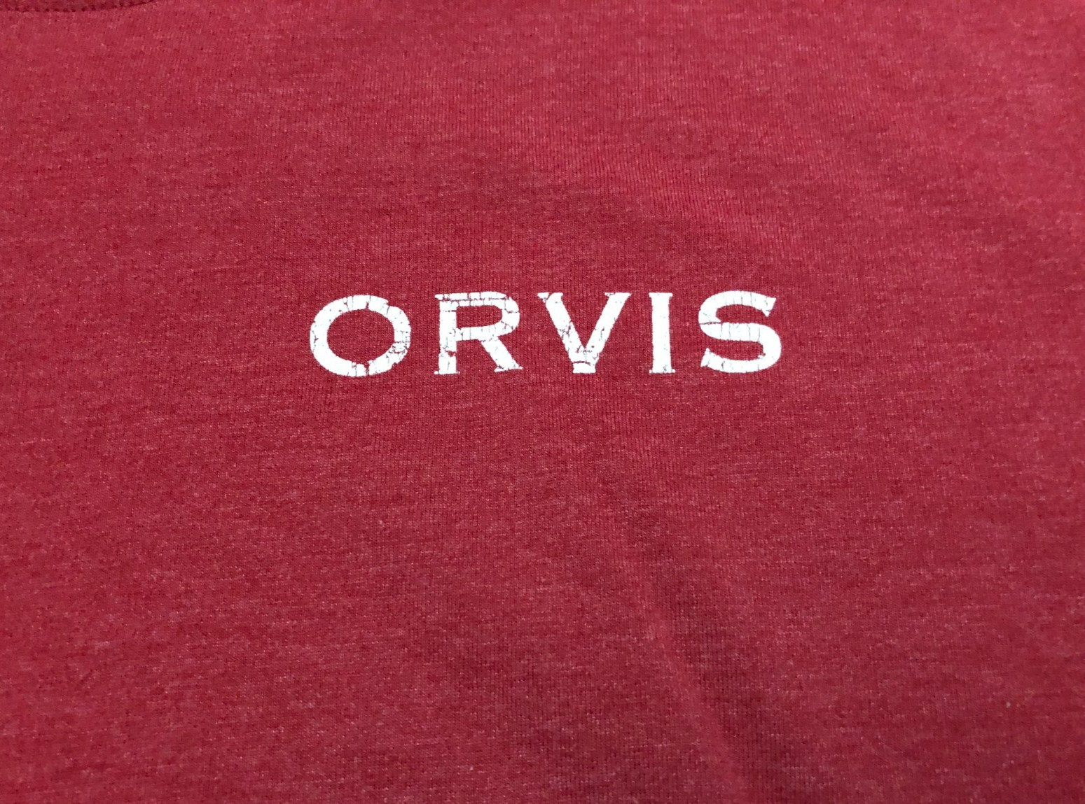 ORVIS CLASSIC COLLECTION T SHIRT MENS LARGE RED FLY FISHING SPORTING GOODS L gallery