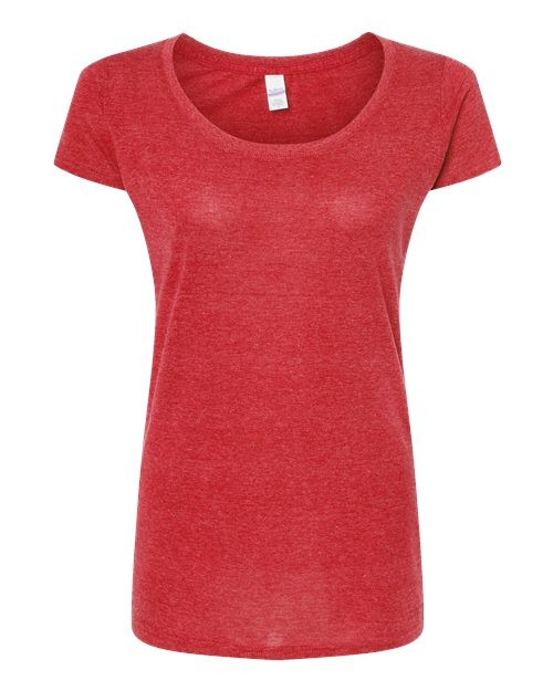 Tultex Women's Poly-Rich Scoop Neck T-Shirt gallery
