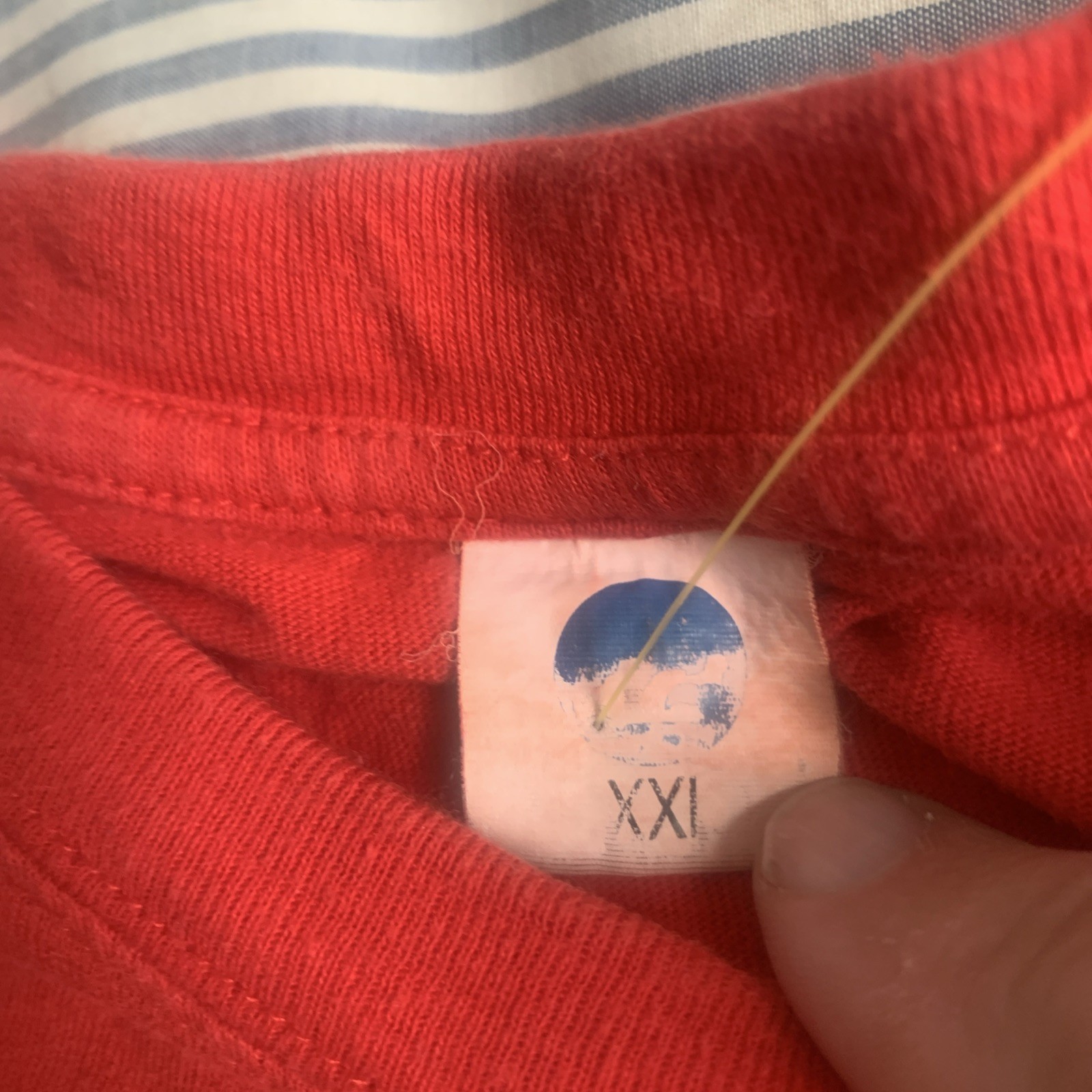RARE 'I Climbed The Great Wall' Size XXL. Size Marked Cotton. Red Non Smoker !! gallery