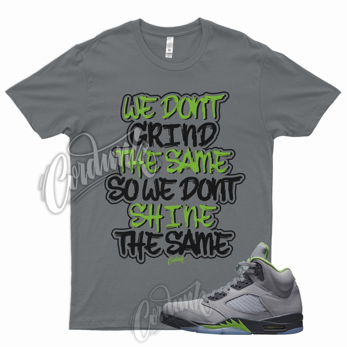 GRIND Shirt for J1 5 Green Bean Silver Flint Grey Chlorophyll 3 Mean Lime 1 gallery