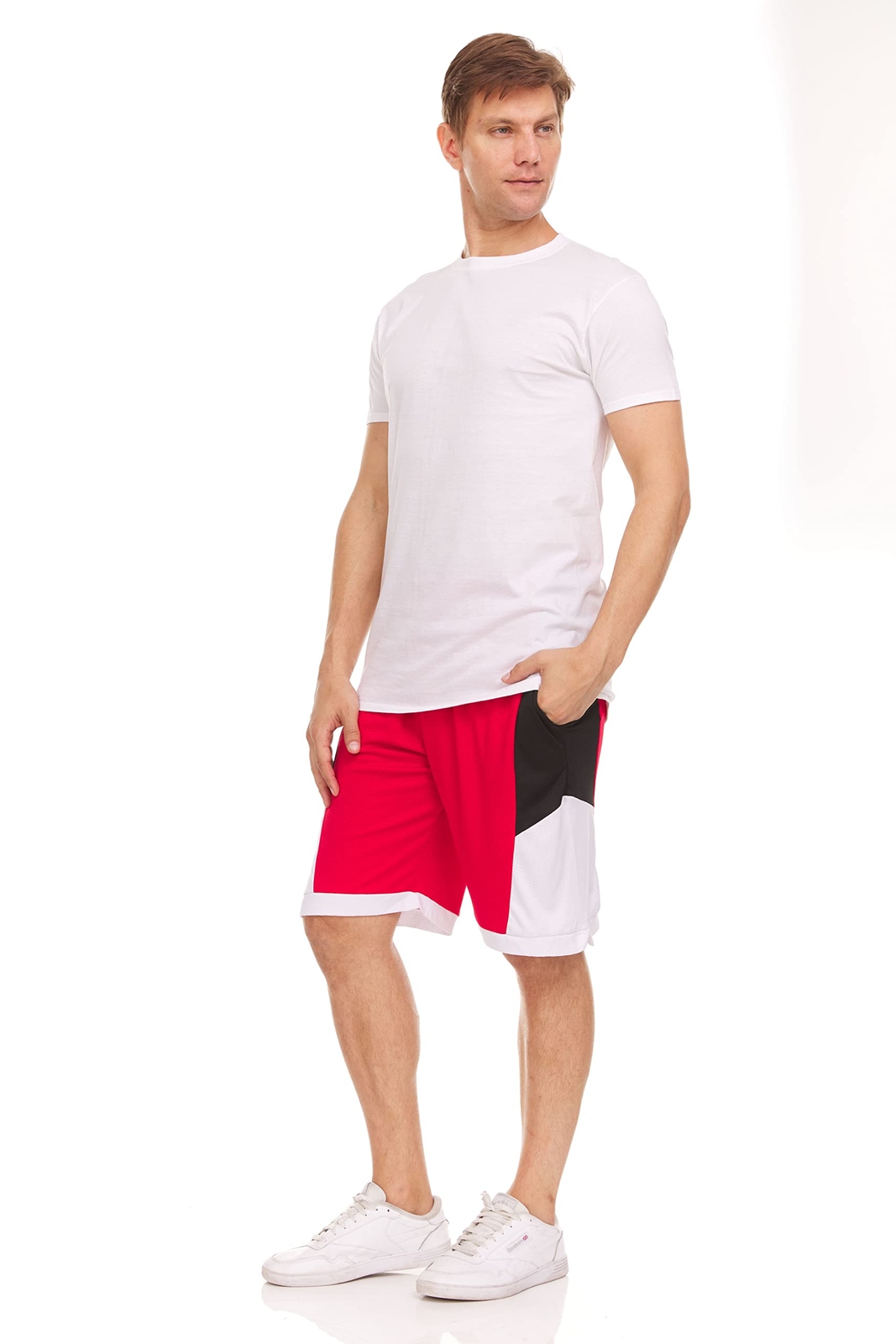 BILLIONHATS 6 Pack Men's Bulk Big Tall Short Sleeve Cotton Lightweight T-Shirt gallery