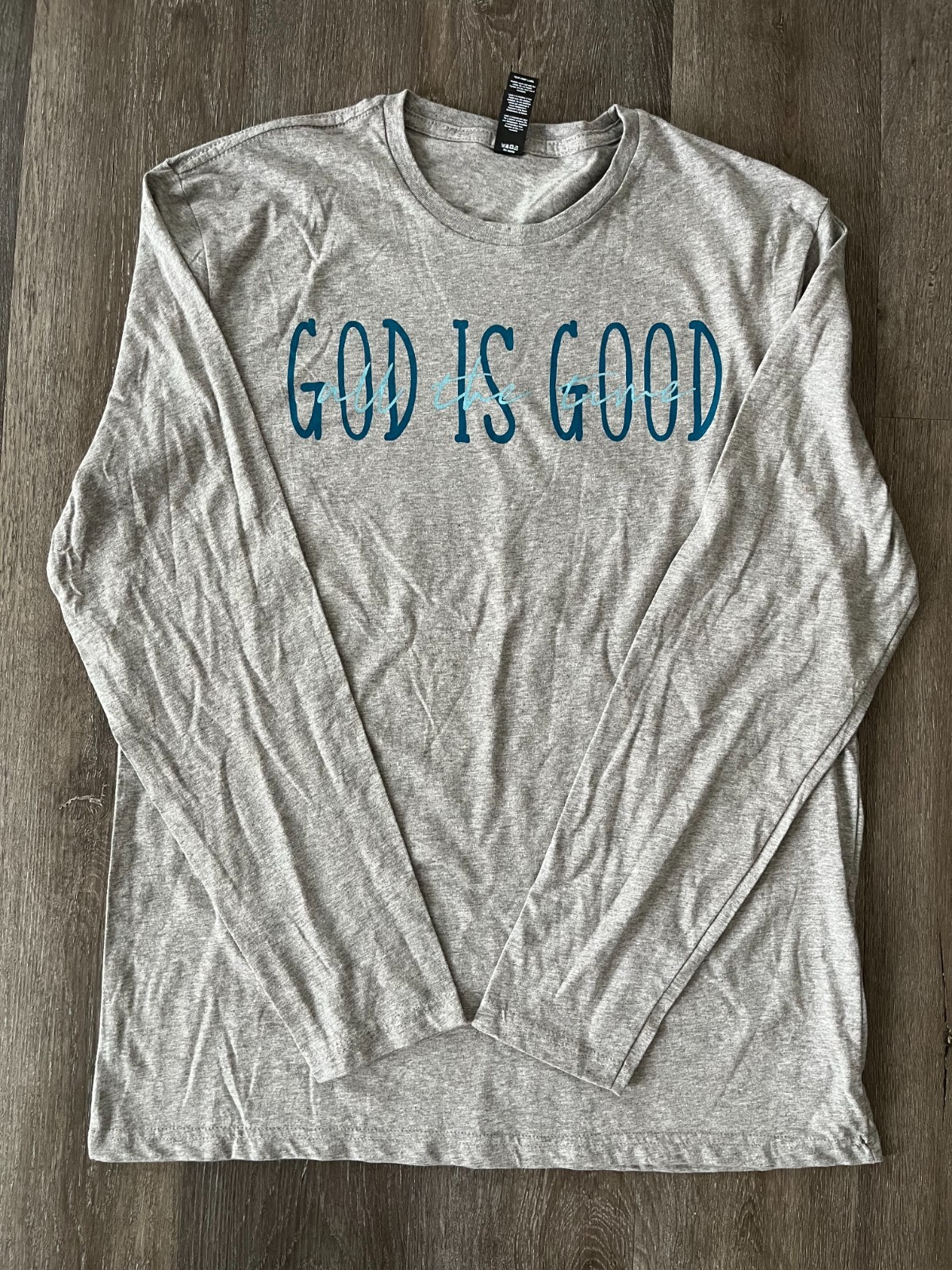 T-shirt "God is Good All the Time" Long Sleeve Shirt Christian Soft - S M L XL gallery