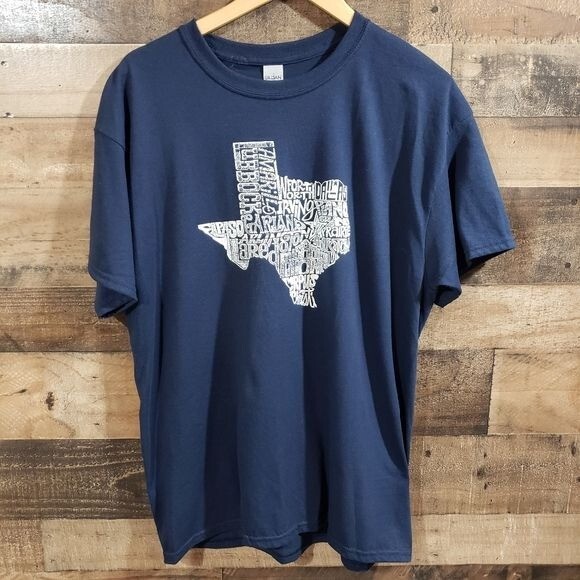 L.A. Pop Art NWT Texas cities graphic t-shirt men's size large gallery