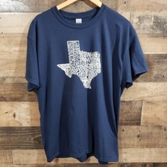 L.A. Pop Art NWT Texas cities graphic t-shirt men’s size large