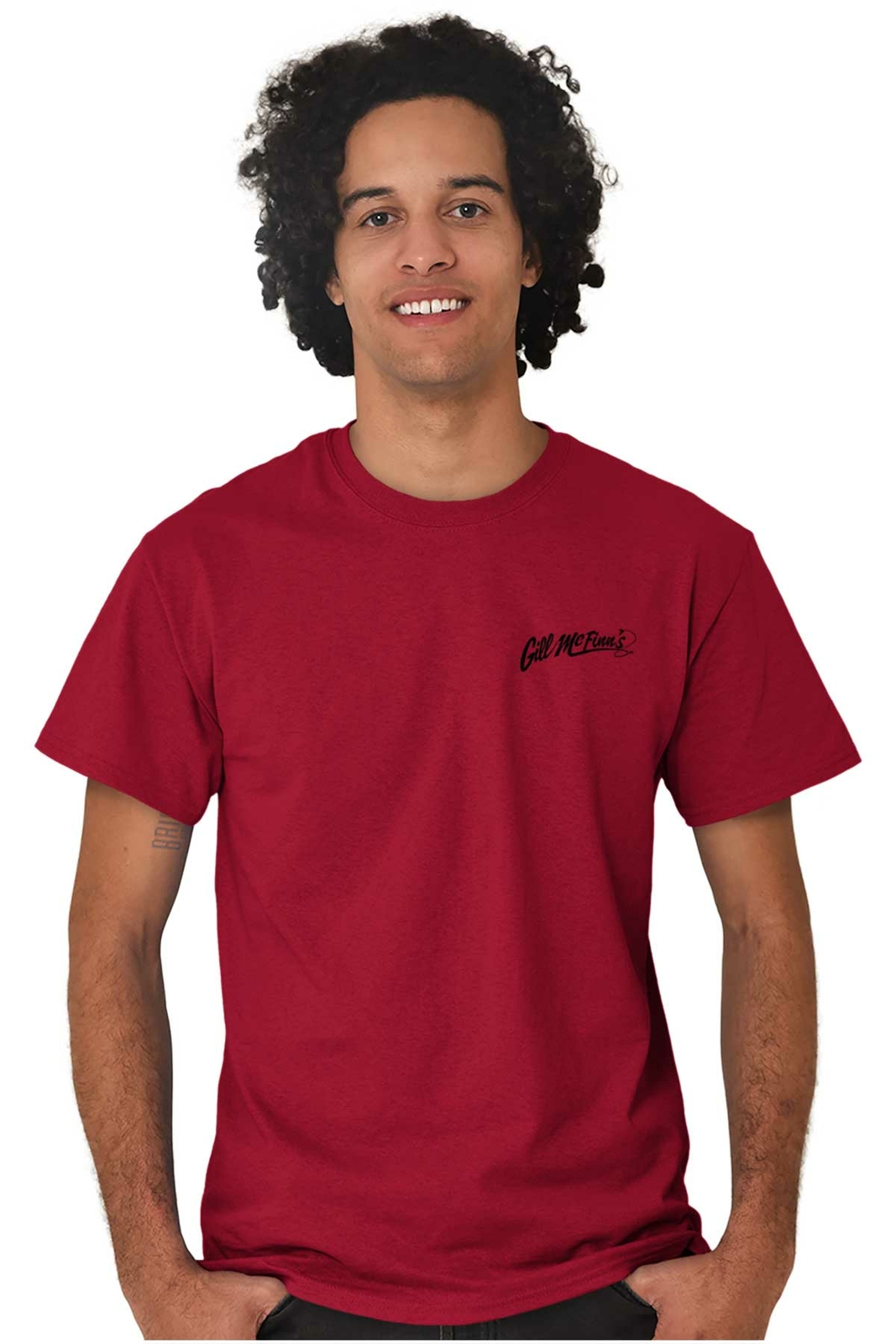 Gill McFinns Fish Tales Jokes Myth Fishing Womens or Mens Crewneck T Shirt Tee gallery