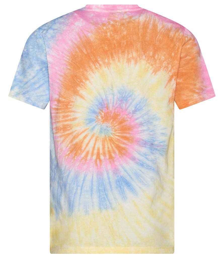 AWDis Tie-Dye Short Sleeve Crew Neck Tee Shirt T-Shirt