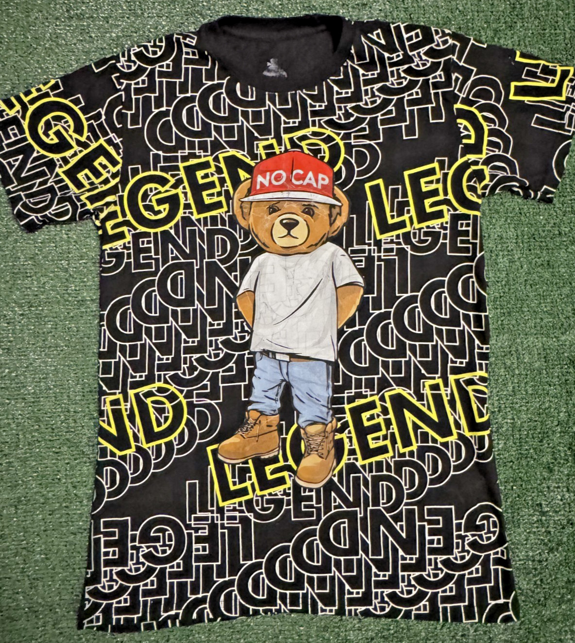 Launder Legend No Cap Bear T-Shirt ( Men’s M)