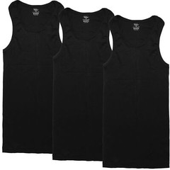 3 Pack Men’s A-Shirt Tank Top Gym Workout Undershirt (Slim & Muscle Fit ONLY)…