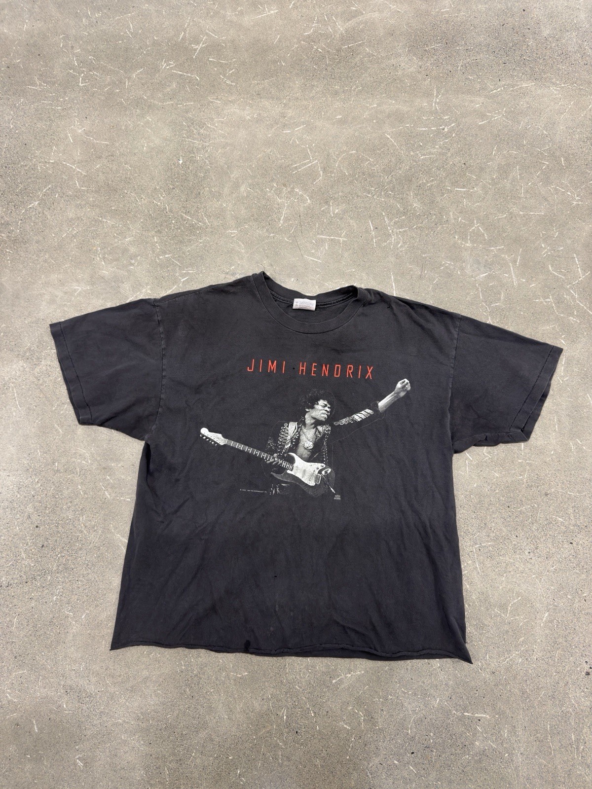 Vintage 1992 Jimi Hendrix Stages 67-70 Tour T-Shirt USA Single Stitch XL 90s