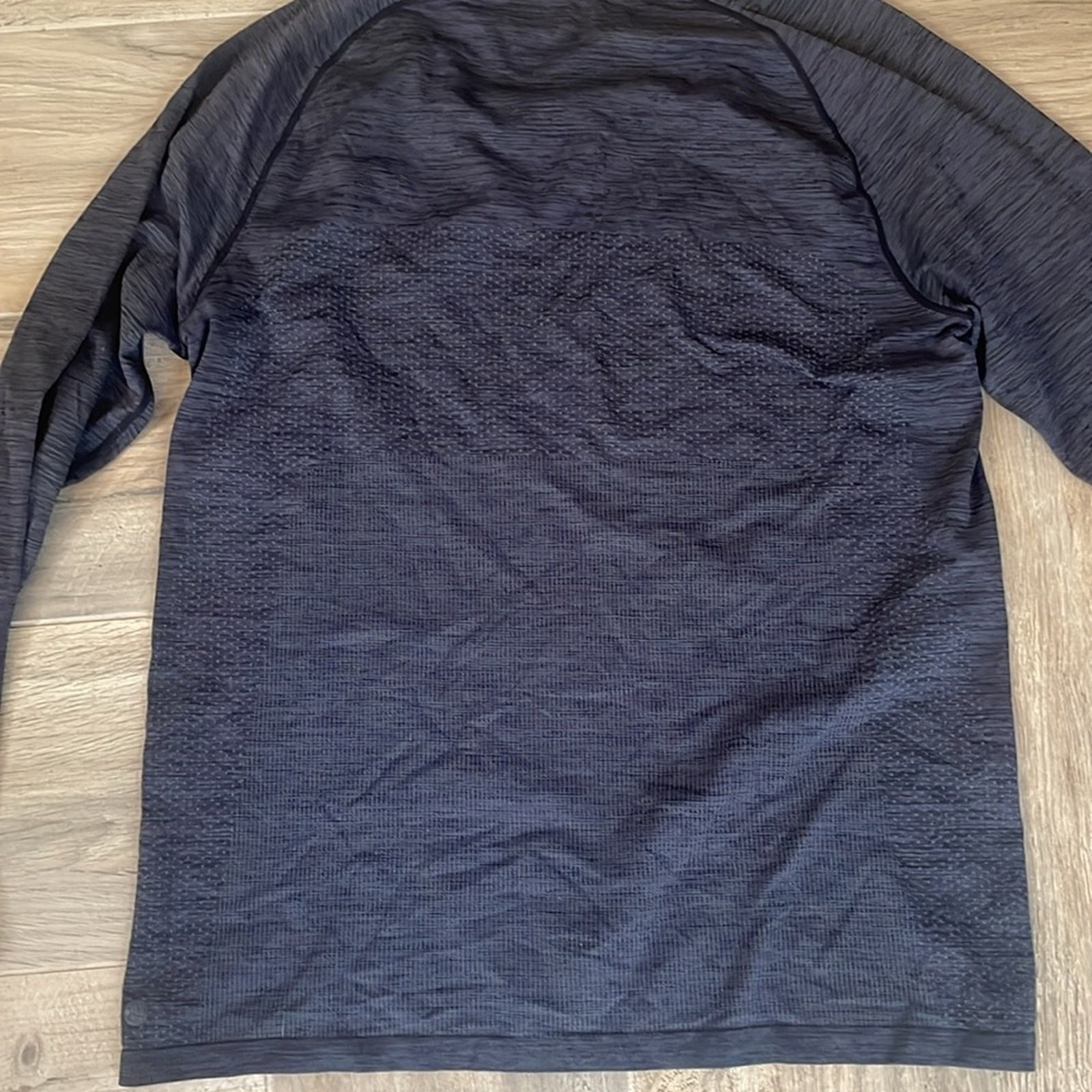 Zella Shirt Men's Large Gray LS Activewear Athletic gallery